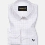 Juster Black Check Textured Cotton Shirt - John Ellies