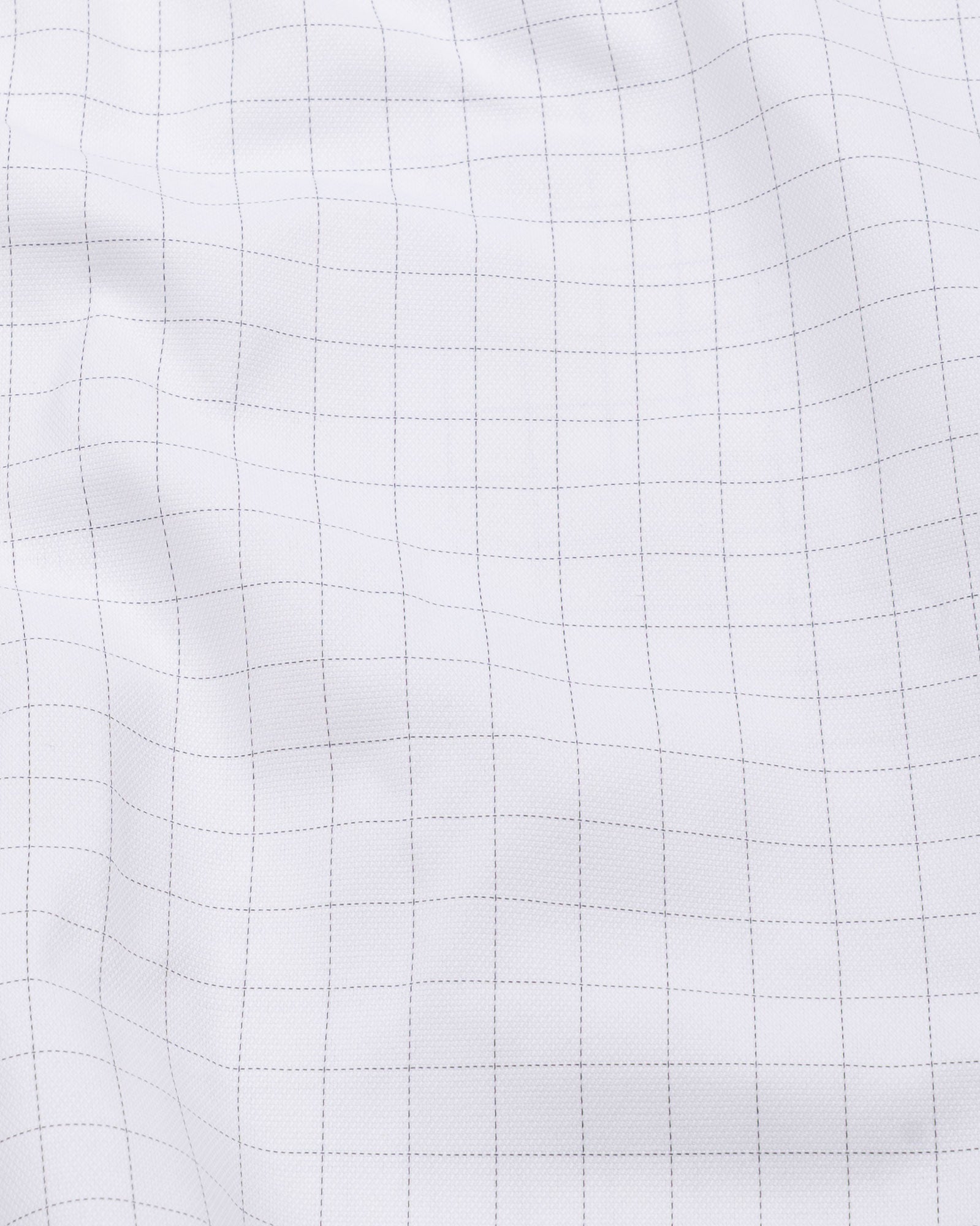 Juster Black Check Textured Cotton Shirt - John Ellies