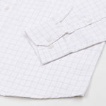 Juster Black Check Textured Cotton Shirt - John Ellies