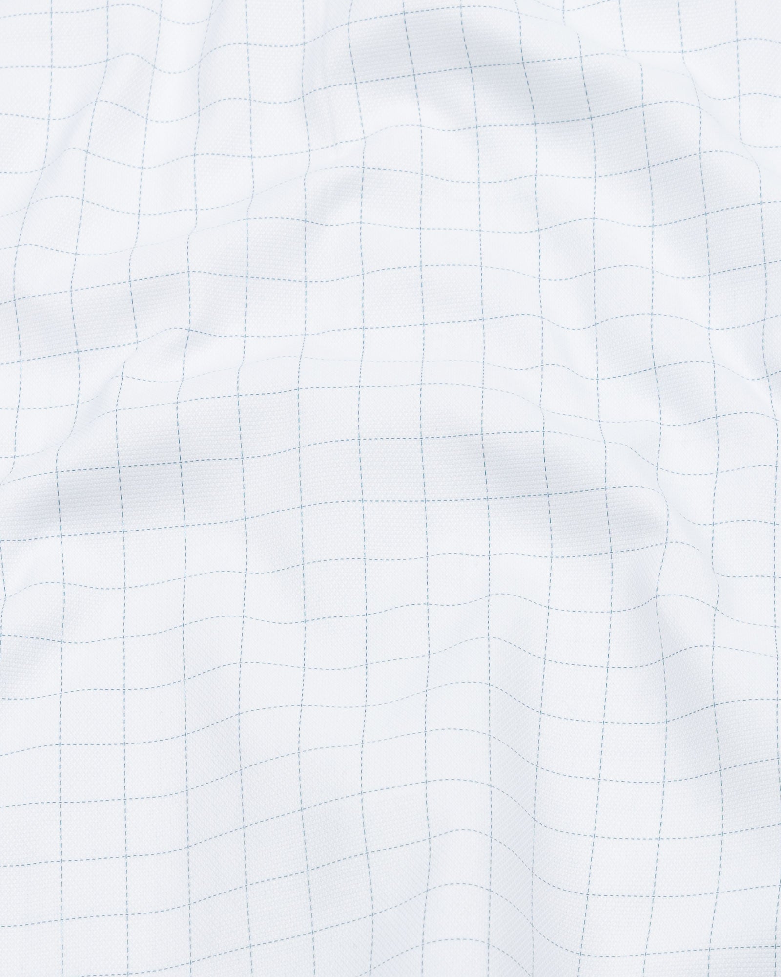 Juster Olive Check Textured Cotton Shirt - John Ellies