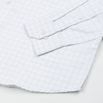 Juster Olive Check Textured Cotton Shirt - John Ellies