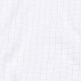 Juster Navy Blue Check Textured Cotton Shirt - John Ellies