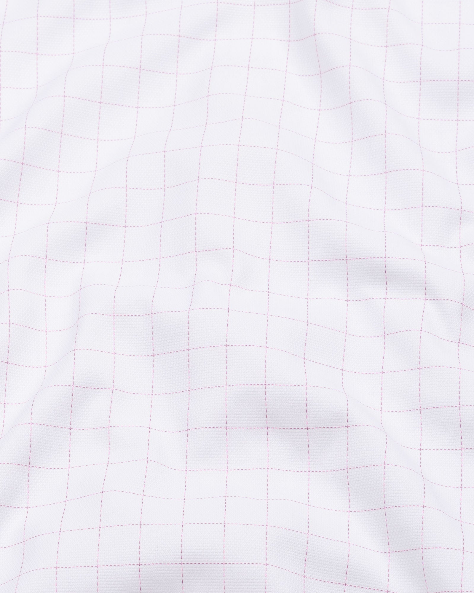 Juster Pink Check Textured Cotton Shirt - John Ellies