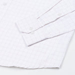 Juster Purple Check Textured Cotton Shirt - John Ellies