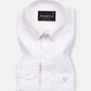Juster Lavender Check Textured Cotton Shirt - John Ellies