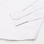 Juster Lavender Check Textured Cotton Shirt - John Ellies