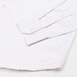 Juster Lavender Check Textured Cotton Shirt - John Ellies