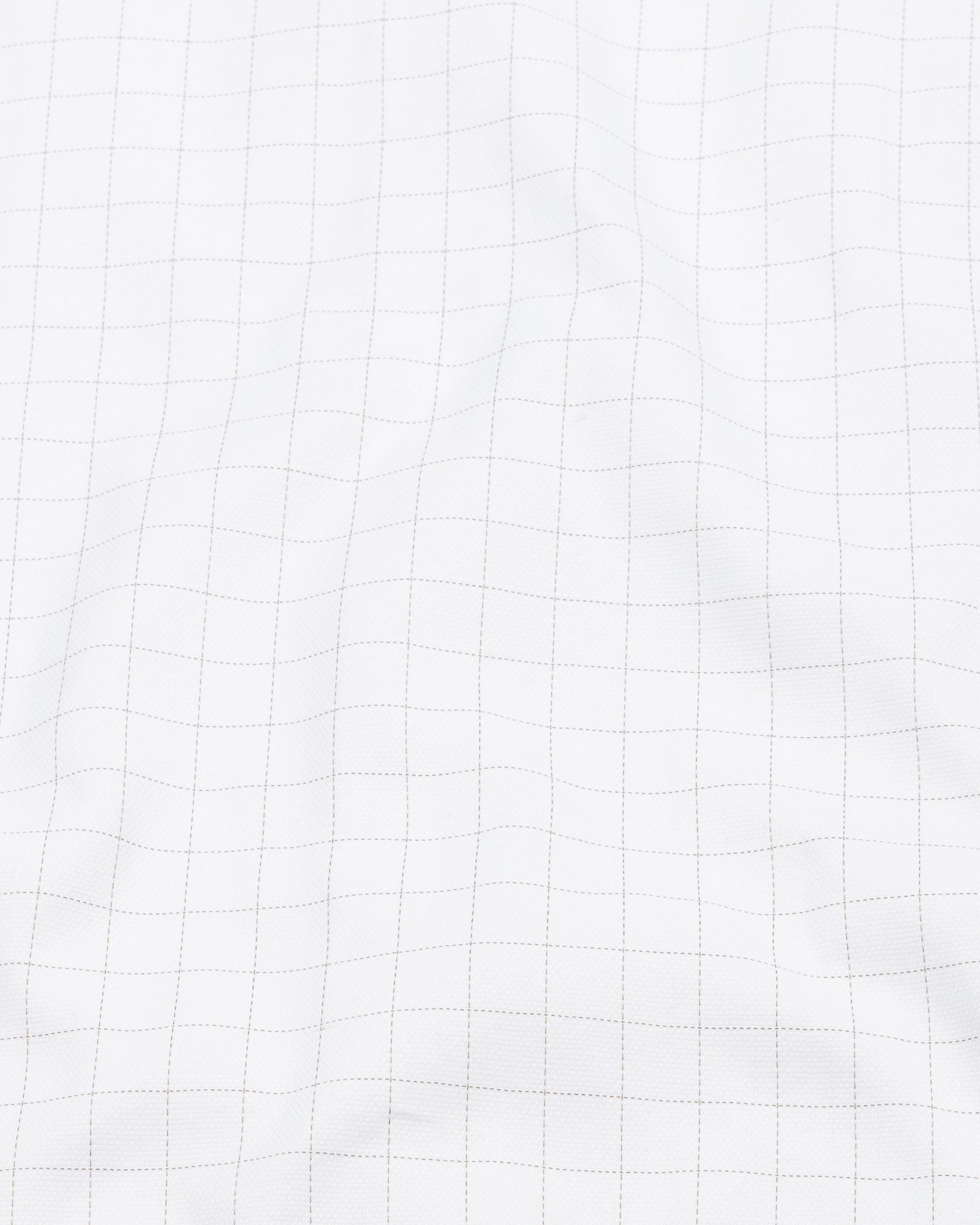 Juster Brown Check Textured Cotton Shirt - John Ellies
