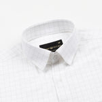 Juster Brown Check Textured Cotton Shirt - John Ellies