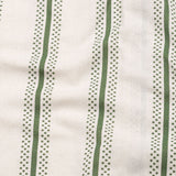 Trixan Green Printed Strips Linen Shirt - John Ellies