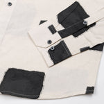 Trixan Black Cubes Printed Linen Shirt - John Ellies