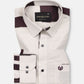 Trixan Maroon Cubes Printed Linen Shirt - John Ellies