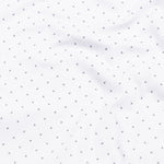 Meirox White Micro Curve Cotton Printed Shirt - John Ellies