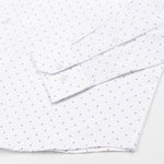 Meirox White Micro Curve Cotton Printed Shirt - John Ellies