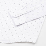 Meirox White Leaf Cotton Printed Shirt - John Ellies