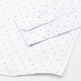 Meirox White Leaf Cotton Printed Shirt - John Ellies