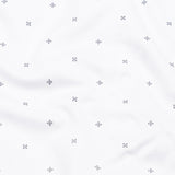 Meirox White Cube Cotton Printed Shirt - John Ellies