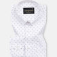 Meirox White Arrow Cotton Printed Shirt - John Ellies