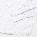 Meirox White Arrow Cotton Printed Shirt - John Ellies
