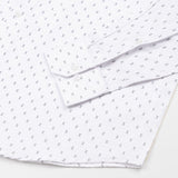 Meirox White Arrow Cotton Printed Shirt - John Ellies