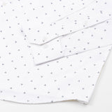 Meirox White Diamond Cotton Printed Shirt - John Ellies