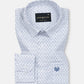 Meirox Blue Cotton Printed Shirt - John Ellies