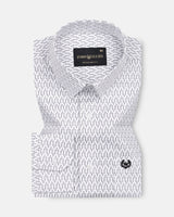 Meirox Black Cotton Printed Shirt