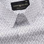 Meirox Black Cotton Printed Shirt - John Ellies