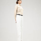 Strata Gold Stripes Oxford Cotton Women Shirt - John Ellies