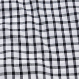 Qorlen Black Check Cotton Shirt - John Ellies