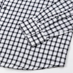 Qorlen Black Check Cotton Shirt - John Ellies