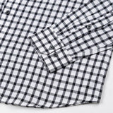 Qorlen Black Check Cotton Shirt - John Ellies