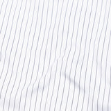 Gavin White Pin Stripe Cotton Shirt - John Ellies