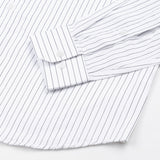 Gavin White Pin Stripe Cotton Shirt - John Ellies