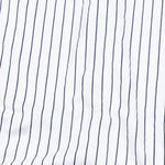 Gavin White Chalk Stripe Cotton Shirt - John Ellies