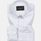 Gavin White Dot Stripe Cotton Shirt - John Ellies