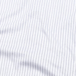 Gavin White Dot Stripe Cotton Shirt - John Ellies