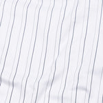 Gavin White Pencil Stripe Cotton Shirt - John Ellies