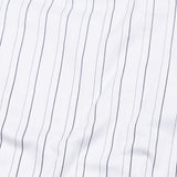 Gavin White Pencil Stripe Cotton Shirt - John Ellies