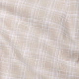 Voltra Brown Check Button Down Cotton Shirt - John Ellies