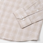 Voltra Brown Check Button Down Cotton Shirt - John Ellies
