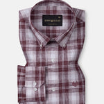 Stalwin Red Check Button Down Linen Shirt - John Ellies