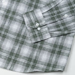 Stalwin Green Check Button Down Linen Shirt - John Ellies