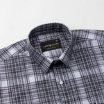 Orscub Black Check Linen Shirt - John Ellies