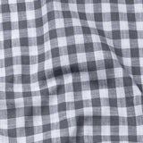Allerow Grey Check Linen Shirt - John Ellies