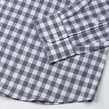 Allerow Grey Check Linen Shirt - John Ellies