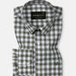 Allerow Green Check Linen Shirt - John Ellies