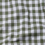 Allerow Green Check Linen Shirt - John Ellies