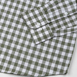 Allerow Green Check Linen Shirt - John Ellies