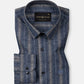 Werlise Blue Stripe Linen Shirt - John Ellies